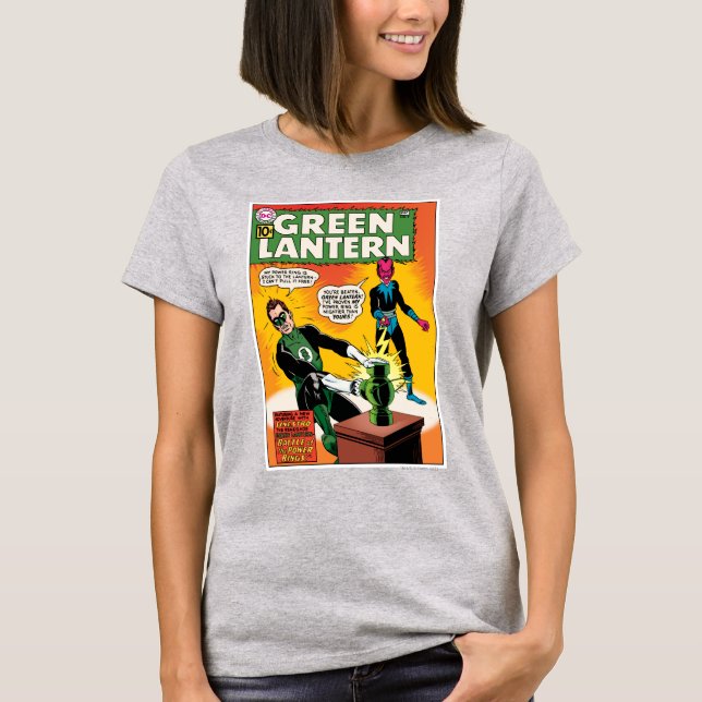 Green Lantern and Sinestro Cover T-Shirt (Front)