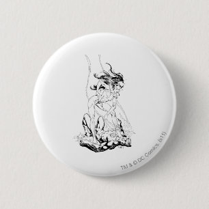 Green Lantern and Star Sapphire 2 Inch Round Button