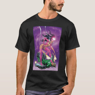 Green Lantern and Star Sapphire - Colour T-Shirt