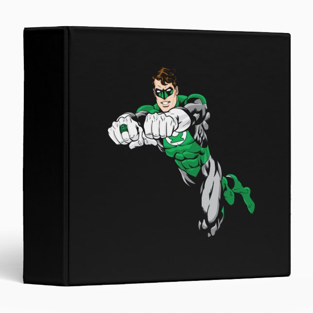 Green Lantern - Both arms forward Binder (Front/Spine)