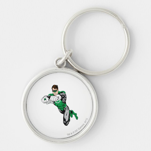 Green Lantern - Both arms forward Keychain (Front)