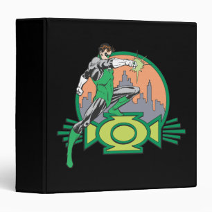 Green Lantern & Cityscape Binder
