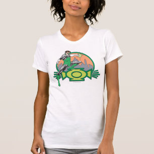 Green Lantern & Cityscape T-Shirt