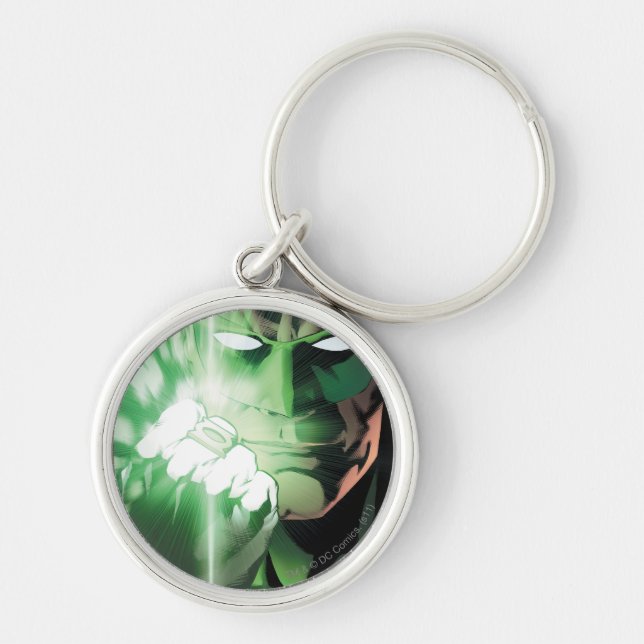 Green Lantern close up cover Keychain (Front)