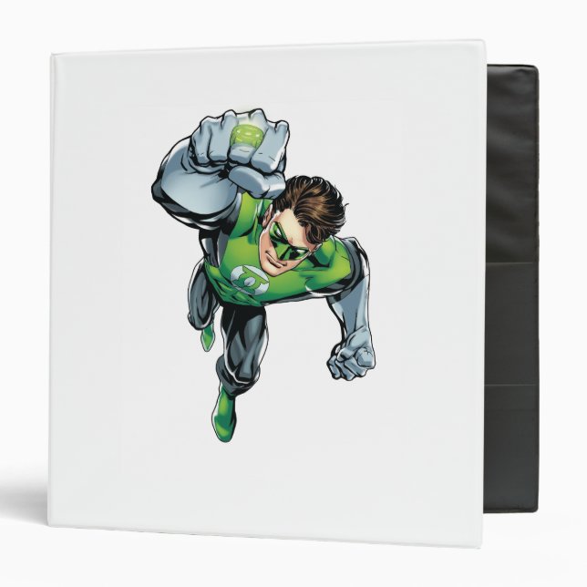 Green Lantern - Comic,  Arm Raise Binder (Front/Inside)