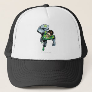 Green Lantern - Comic,  Arm Raise Trucker Hat
