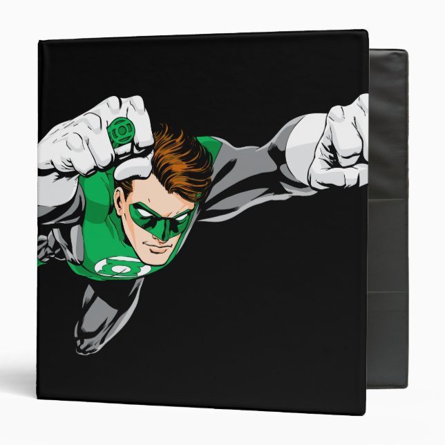 Green Lantern - Comic, Flying Right Binder (Front/Inside)