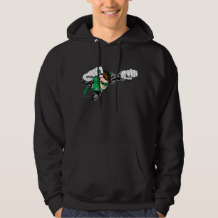 Green Lantern - Comic, Flying Right Hoodie