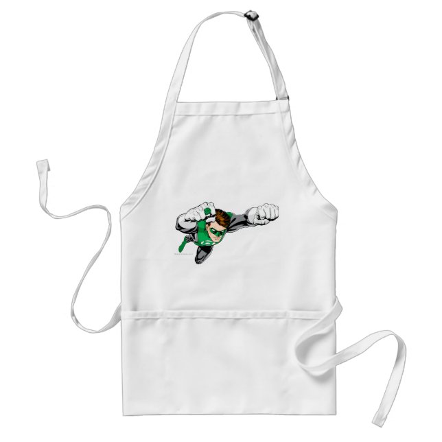 Green Lantern - Comic, Flying Right Standard Apron (Front)