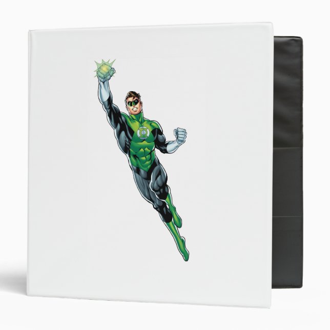 Green Lantern - Comic, Flying Up Binder (Front/Inside)