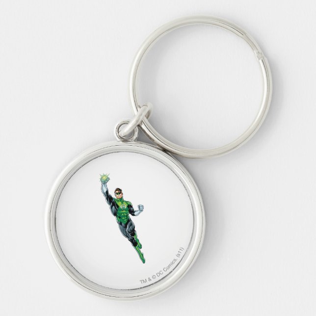 Green Lantern - Comic, Flying Up Keychain (Front)