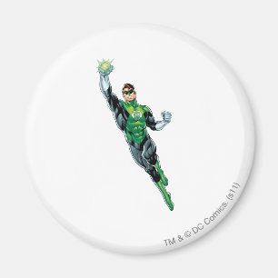 Green Lantern - Comic, Flying Up Magnet