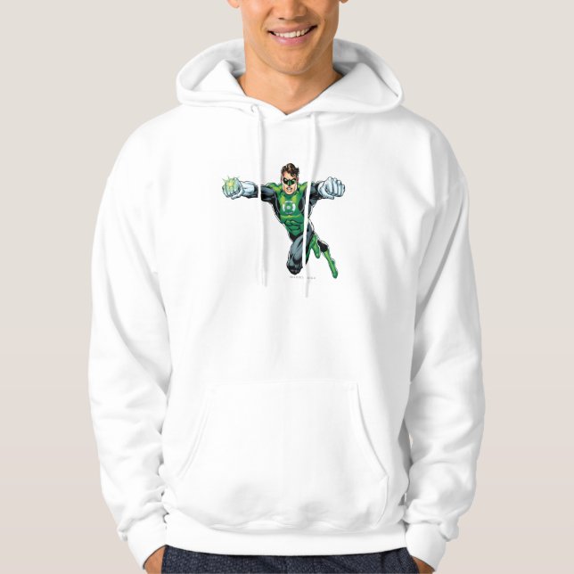 Green Lantern - Comic,  Looking Forward Hoodie (Front)