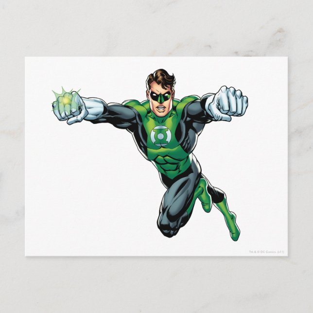 Green Lantern - Comic,  Looking Forward Postcard (Front)