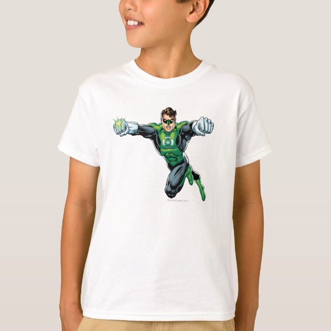 Green Lantern - Comic,  Looking Forward T-Shirt (Front)