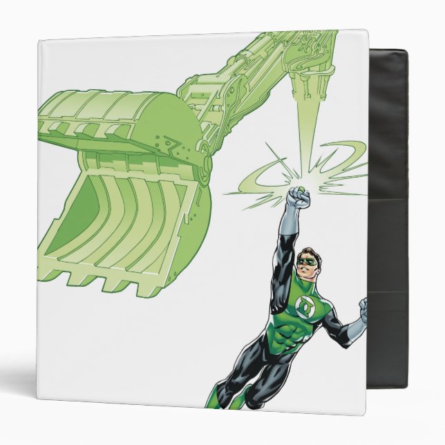 Green Lantern - Comic, with machine Binder (Front/Inside)