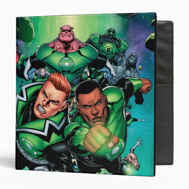 Green Lantern Corps Binder (Front/Inside)