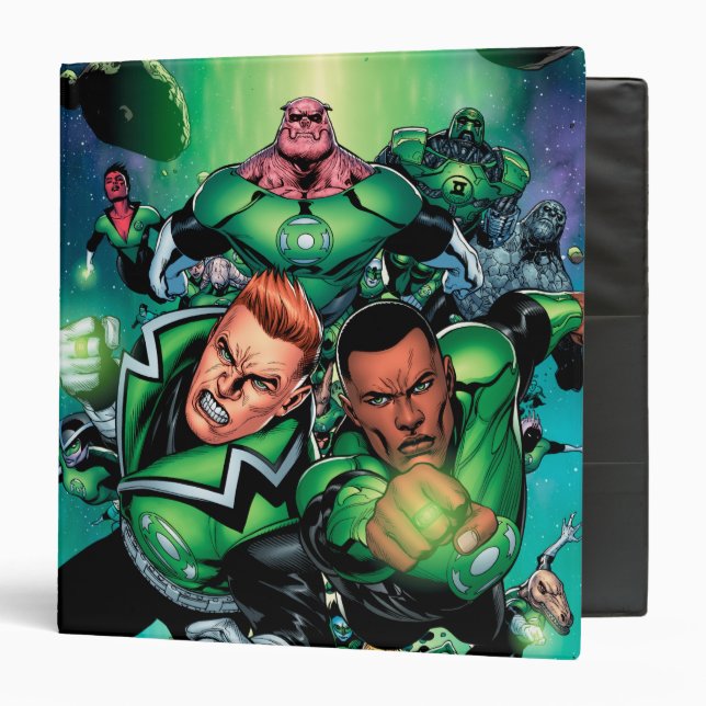 Green Lantern Corps Binder (Front/Inside)