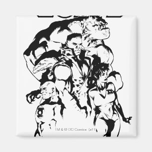 Green Lantern Corps, Black and White Magnet