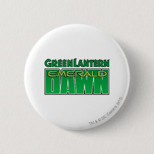 Green Lantern - Emerald Dawn Logo 2 Inch Round Button