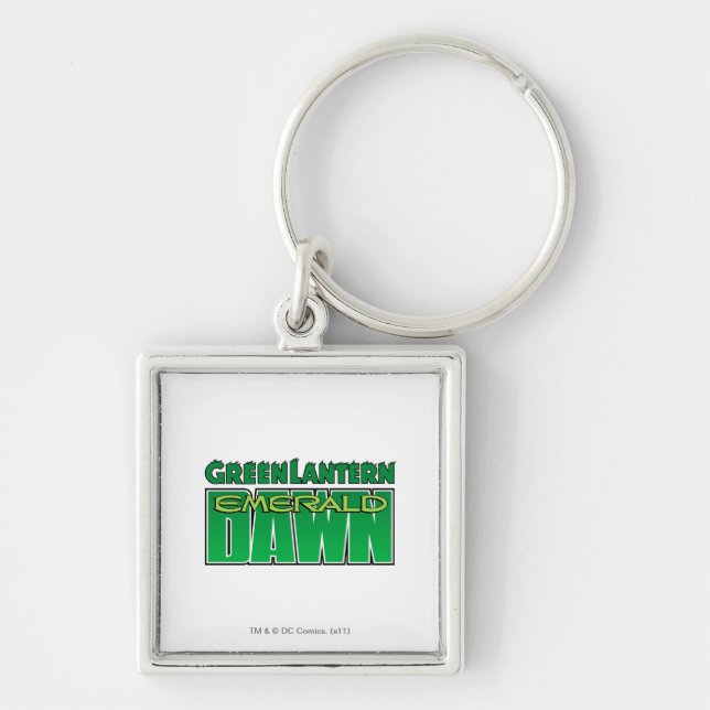 Green Lantern - Emerald Dawn Logo Keychain (Front)