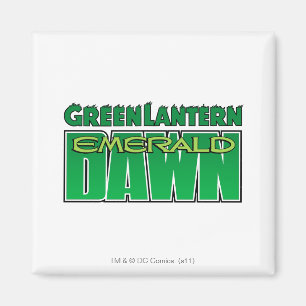 Green Lantern - Emerald Dawn Logo Magnet