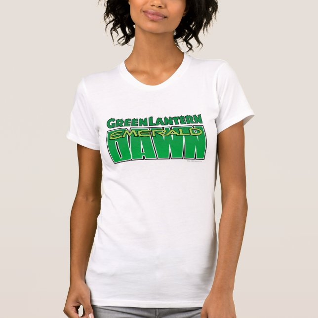 Green Lantern - Emerald Dawn Logo T-Shirt (Front)