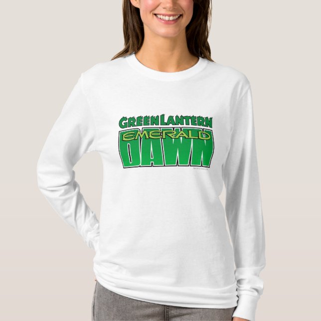 Green Lantern - Emerald Dawn Logo T-Shirt (Front)