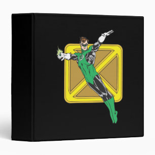 Green Lantern Extends Arms Binder