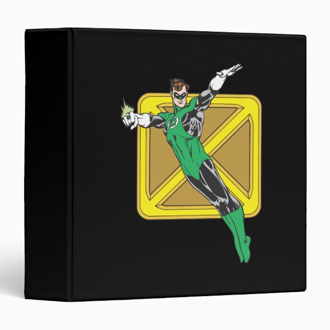 Green Lantern Extends Arms Binder (Front/Spine)