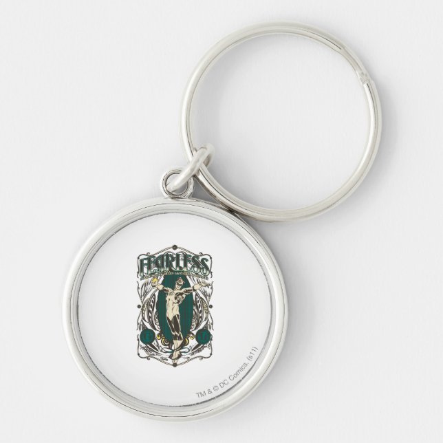 Green Lantern - "Fearless" Poster Keychain (Front)