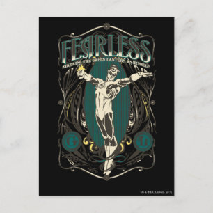 Green Lantern - "Fearless" Poster Postcard