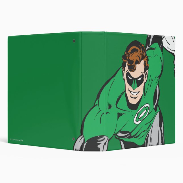 Green Lantern Fly Forward Binder (Background)