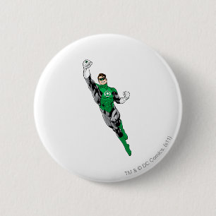 Green Lantern - Flying Up 2 Inch Round Button