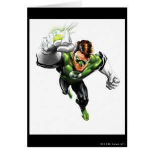 Green Lantern - Fully Rendered, Arm Raise
