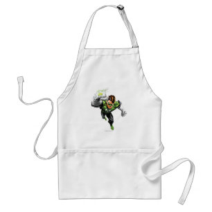 Green Lantern - Fully Rendered, Arm Raise Standard Apron