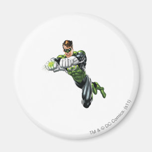Green Lantern - Fully Rendered, Both arms forward Magnet