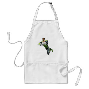 Green Lantern - Fully Rendered, Both arms forward Standard Apron
