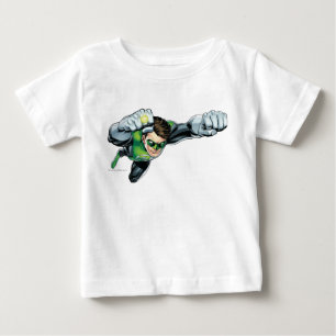 Green Lantern - Fully Rendered, Flying Right Baby T-Shirt