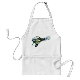 Green Lantern - Fully Rendered,  Flying Right Standard Apron