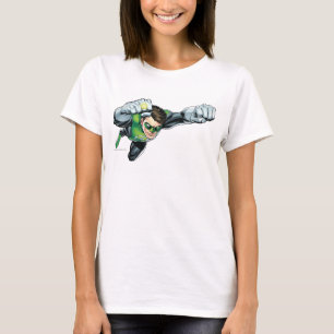 Green Lantern - Fully Rendered, Flying Right T-Shirt