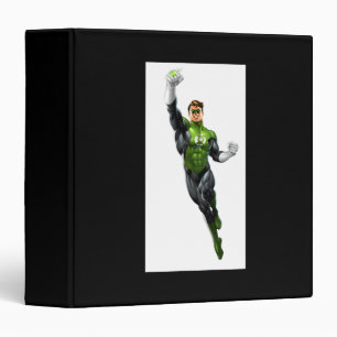 Green Lantern - Fully Rendered,  Flying Up Binder