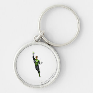 Green Lantern - Fully Rendered,  Flying Up Keychain