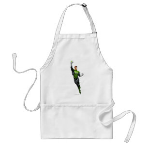 Green Lantern - Fully Rendered, Flying Up Standard Apron