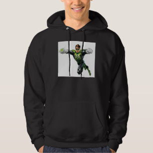 Green Lantern - Fully Rendered,  Looking Forward Hoodie