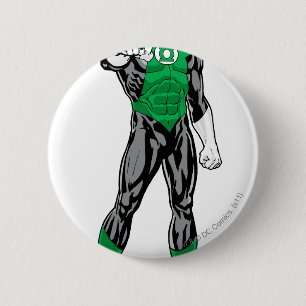 Green Lantern - Fully Rendered,  Standing 2 Inch Round Button