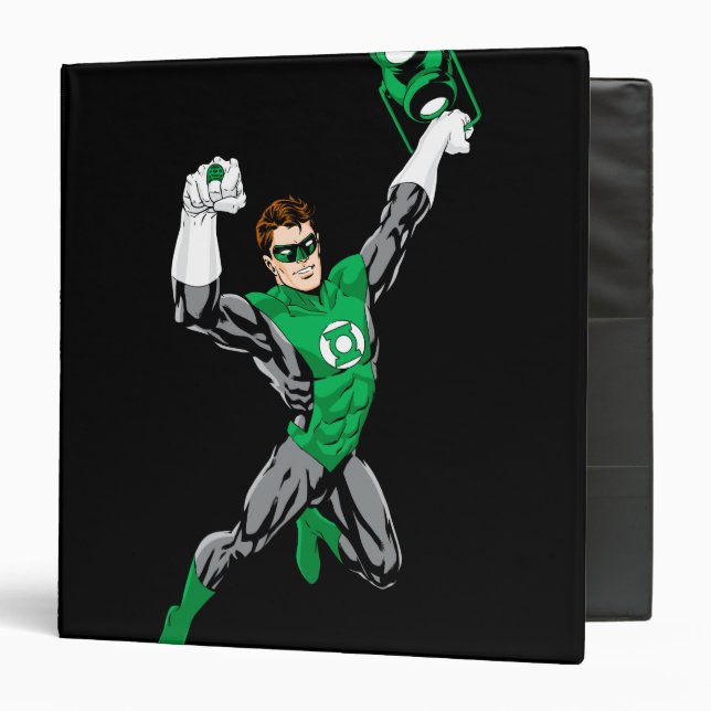 Green Lantern - Fully Rendered,  with lantern Binder (Front/Inside)