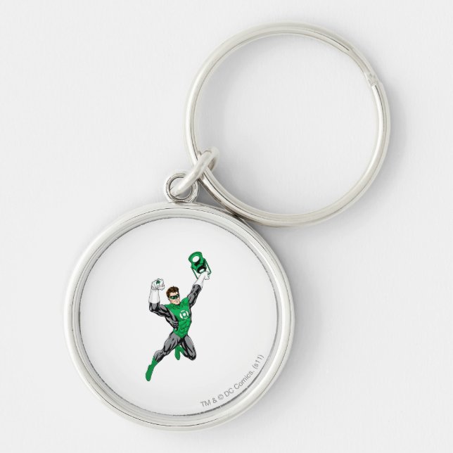 Green Lantern - Fully Rendered,  with lantern Keychain (Front)