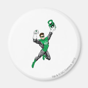 Green Lantern - Fully Rendered,  with lantern Magnet