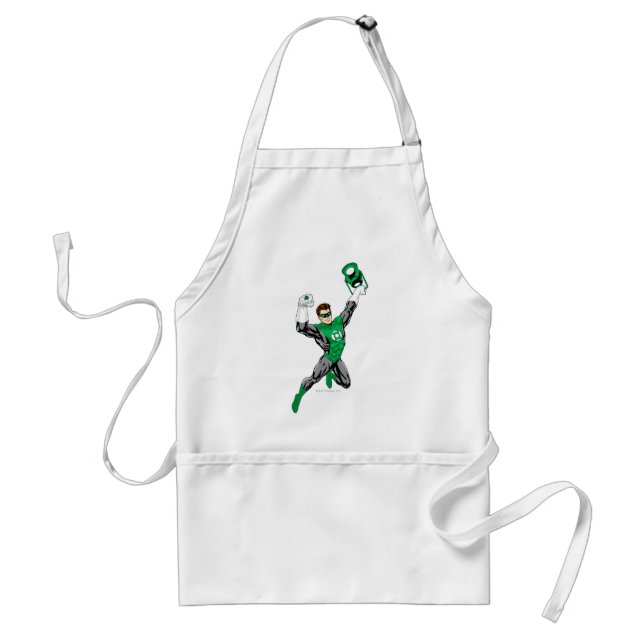Green Lantern - Fully Rendered,  with lantern Standard Apron (Front)